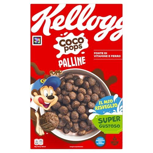 Kellogg's Coco Pops | Palline al Cioccolato | con Mais al Cacao Tostato | Confezione Singola da 400g (1 x 400g)
