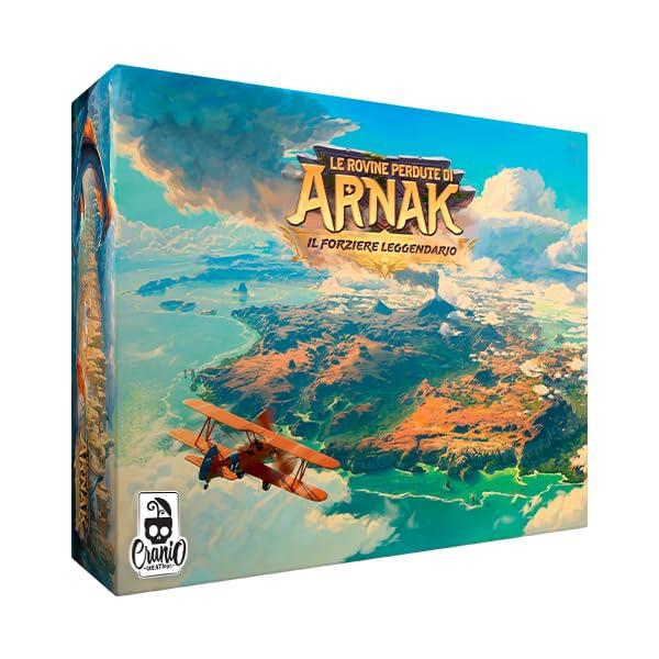 Cranio Creations – Le Rovine Perdute di Arnak, Il Forziere Leggendario – Una Scatola Leggendaria – 1-4 Giocatori, 120 Min – Gioco Light – Età 12+, Edizione in Lingua Italiana