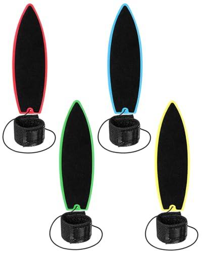 JEXOWIQ Finger Skateboard - 4 PCS Mini Tavole da Surf,tavola da Surf con Punta delle Dita, tavola da Surf Tavola da Surf con Dita,Creativo della Punta delle Dita Navigazione della Tastiera