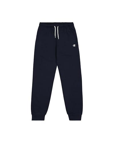 Champion Legacy Legacy Basics B - Ultralight Powerblend Fleece Rib Cuff Pantaloni da Tuta, Blu Marino, 9-10 Anni Bambino FW23