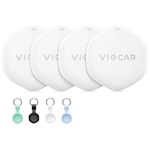 Smart Tag Tracker Localizzatore Air : Bluetooth Trova Oggetti Compatibile con Apple Dov'è App Solo iOS Batteria Sostituibile Impermeabile IP67 - Finder Localizzatore per Chiavi Bagagli Valigie 4 Pezzi