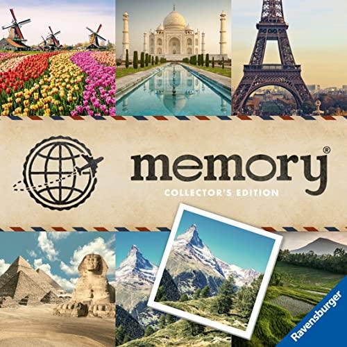 Ravensburger - Memory® Viaggi Collector's Edition, 64 Tessere, Gioco Da Tavolo, 3+ Anni