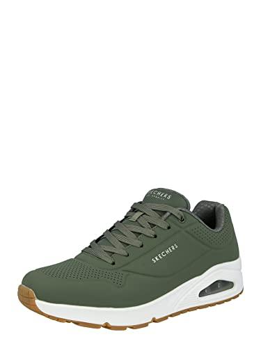 Skechers Uno Stand On Air, Sneaker Uomo, Olive White Gum, 42 EU