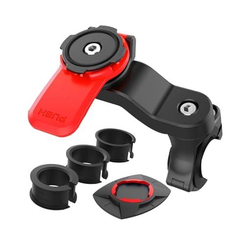 Supporto Manubrio per Moto, Porta Cellulare Bici Universale Supporto per Bicicletta E Moto, Supporto Telefono per MTB, Staccabile & Universale Ruotabile A 360 °…