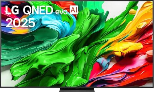 LG QNED evo AI QNED86 TV 65 pollici, Smart TV 4K, Processore α8 Gen2, Dimming Pro con MiniLED, webOS e telecomando puntatore con AI, Dolby Vision, Gaming con VRR e FreeSync 4K@144Hz, 65QNED86A6A 2025