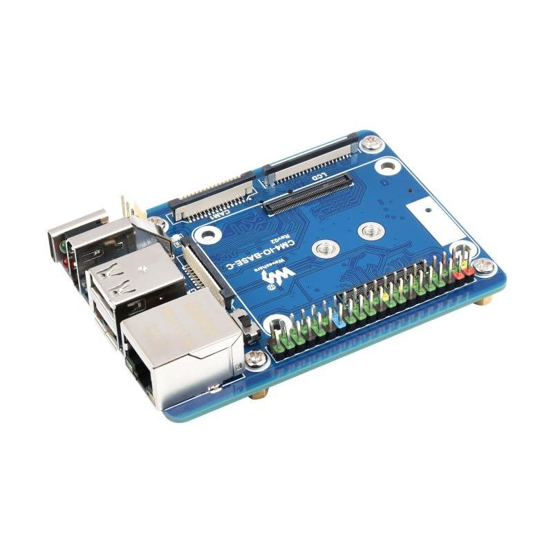 Mini scheda base (C) per modulo di calcolo 4 (versione avanzata) compatibile con modulo di calcolo Raspberry Pi 4