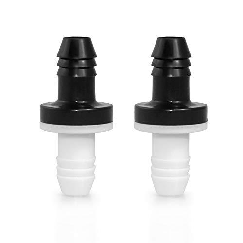 QWORK Valvola di non ritorno unidirezionale, 10 mm 3/8