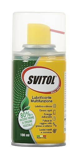 SVITOL Green, Lubrificante Multifunzione, Sbloccante, Antiossidante, Detergente, Con Materie di Origine Vegetale, 100ml