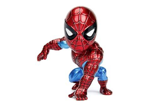 Jada Toys- Marvel Spiderman in Die- Cast, 253221005, +8 Anni, Personaggio Da Collezione, 10 Cm