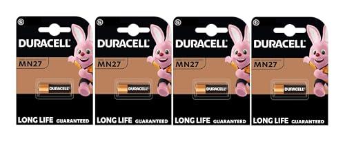 4X Duracell MN27 27A A27 8LR732 (4 Blister Da 1 Batteria) 4 pile