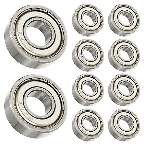 10 pezzi 698ZZ Double Shielded Deep Groove Ball Bearing 8 mm x 19 mm x 6 mm mini sfere di bearing kit