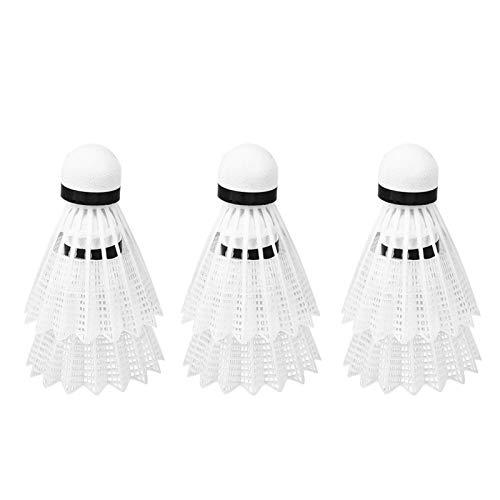 Confezione da 6 Volani da Badminton per Esterni Stabili E Durevoli Accessori per Palloni da Allenamento per Interni Ed Esterni Beni Ricreativi