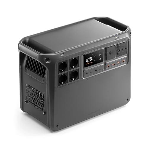 DJI Power 2000 Power Station portatile 2048 Wh, centrale elettrica portatile, batteria LFP da 2048 Wh, uscita stabile da 3000 W, ricarica 0-80% in 45 min, power station per casa, campeggio e camper.
