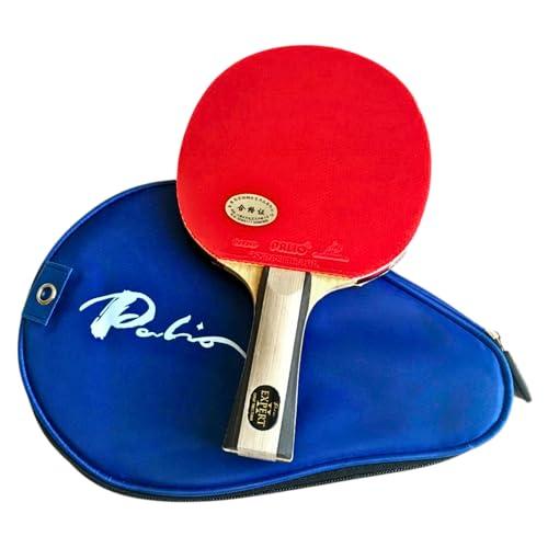 Palio Expert 2.0 - Racchette da ping pong e custodia | Racchette da ping pong ad alte prestazioni approvate ITTF per principianti | Massima rotazione e controllo