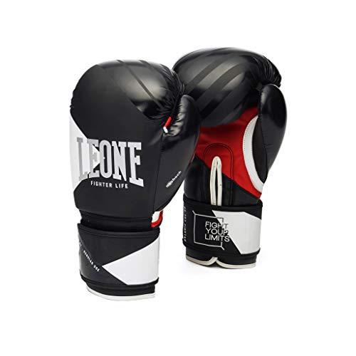 LEONE 1947 GUANTI BOXE FIGHTER LIFE nero/14OZ - GN307