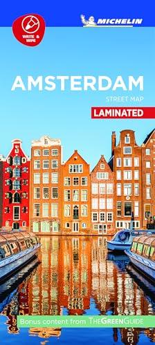 Pianta di Amsterdam. Carta plastificata: Laminated City Plan