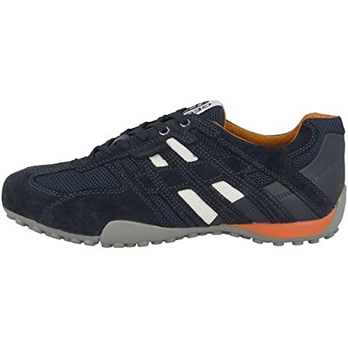 Geox Uomo Snake K, Sneakers Uomo, Blu (Navy C4002), 43 EU