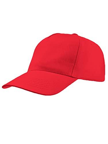 Chemagliette Cappello Uomo Donna con Visiera - Cappellino Estivo, Berretto Regolabile Baseball Tennis Padel Unisex 100% Cotone Basic, per Sport Tempo Libero Mare