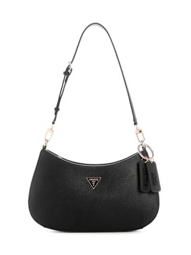 GUESS Noelle II Top Zip Shoulder Bag Black