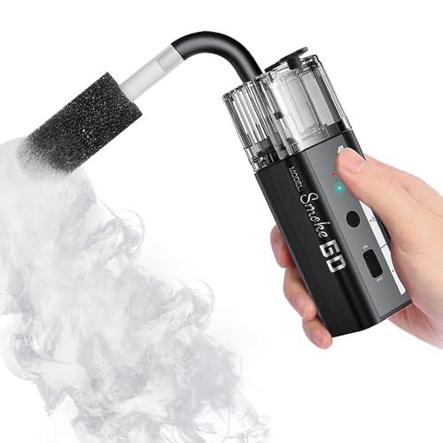 Lensgo Smoke Go, macchina per fumo portatile, per fotografia, con telecomando, nebulizzatore ricaricabile, per Halloween, feste, matrimoni, eventi all'aperto o all’interno