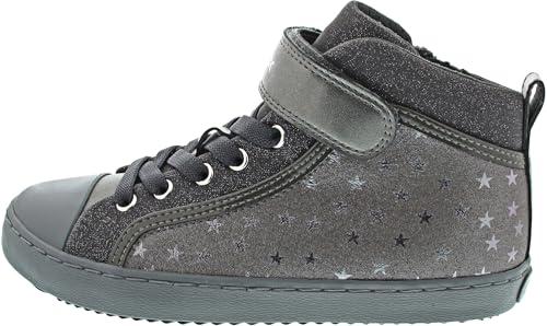 Geox J KALISPERA GIRL, Sneakers Bambine e ragazze, Grigio, 33 EU