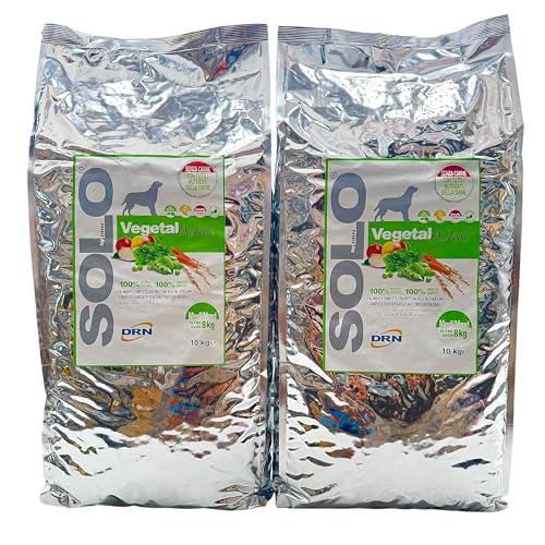 DRN Solo Vegetal Dry Food 10 kg - confezione da 2