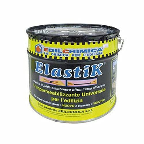 EDILCHIMICA ELASTIK IMPERMEABILIZZANTE KG.20, Nero