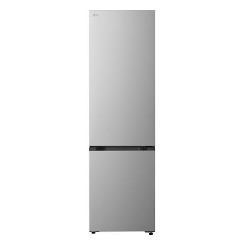 LG GBBS322APY Frigorifero Combinato Classe A, Larghezza 60 cm Fit & Max, Raffreddamento Ottimizzato con AI Saving, Total No Frost, Door e Linear Cooling, 375 L, Smart Inverter, Wi-Fi, Prime Silver