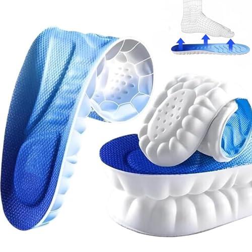 SOLO ACTFIT Solette Scarpe Comfort Memory Foam Uomo Donna Solette Sportive Ammortizzante Traspiranti Solette Sneakers Lavoro Solette Antiodore Running Corsa Supporto Arch Dolore al Tallone