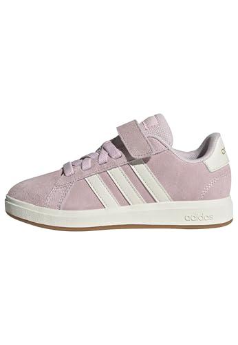 adidas Unisex - Bambini e Ragazzi Grand Court 00s Shoes Children, Clear Pink/off White/Gum, 35 EU