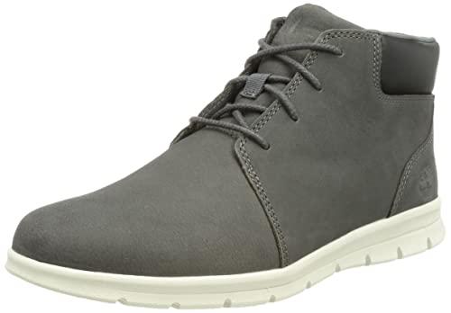 Timberland Uomo Graydon Chukka Nu Stivali,Dark Grey Nubuck,43 EU