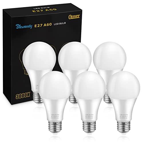 Blewandy Lampadina LED E27 12W Equivalenti a 100W