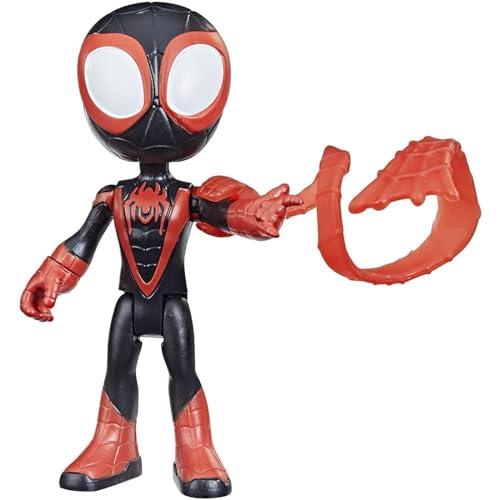 Hasbro Spidey and his Amazing Friends - Miles Morales, Action Figure Giocattolo da 15 cm, con 1 Accessorio, per i Bambini dai 3 Anni in su, Multicolore