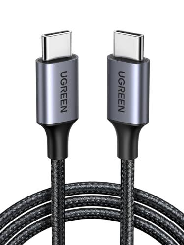UGREEN Cavo USB C PD 60W, Cable Type C Compatible con iPhone 17 Pro Max Air/16/15 Plus Pro Max, iPad Air, Galaxy S25/S24/S23/S22/A54, Redmi, Pixel 9/8/7, PS5, Drone, ecc 1M