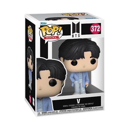 Funko Pop! Rocks: BTS - V - Figura in Vinile da Collezione - Idea Regalo - Merchandising Ufficiale - Giocattoli per Bambini e Adulti - Music Fans - Figura da Collezione e da Esposizione