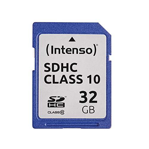 Intenso Scheda di memoria SDHC da 32 GB, Class 10, Blu