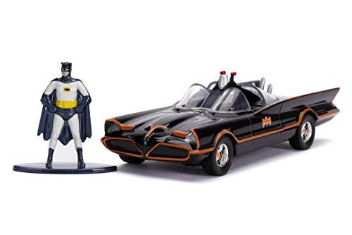 Jada - Dc Batman Batmobile 1966, 253213002, + 8 Anni, Scala 1:32, Personaggio Incluso