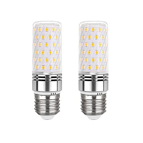 Lampadine LED Mais E27 12W Luce Naturale 4000K 1450LM, 84 LEDs, E27 100W Alogena Equivalente, Lampadina LED E27 Bianco Naturale per Lampada Plafoniere, non dimmerabile, set di 2