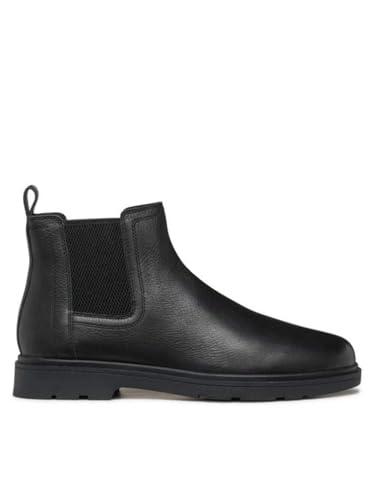 Geox U Spherica Ec1 C, Stivale alla Caviglia Uomo, Nero, 43 EU