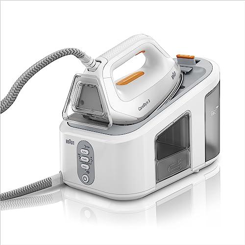 Braun CareStyle 3 IS3132WH Ferro da Stiro Generatore di Vapore con 5 Anni di Assistenza, Getto di Vapore 400g/min, Vapore Verticale, Autospegnimento, Serbatoio Large 2L