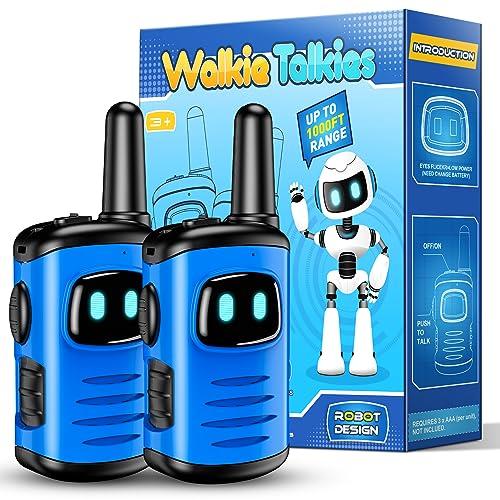 EUCOCO Giochi Bambini 3 4 5 6 7 8 Anni, Walkie-Talkie Bambini Regalo Bambino Bimbo 3-10 Anni Gioco Bambino 3-10 Anni Maschio Regali Natale Bambini Giocattoli Bambino 3-10 Anni Giochi da Esterno