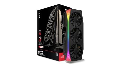 XFX Mercury AMD Radeon RX 9070XT OC Gaming Edition con RGB 16 GB GDDR6, HDMI 3xDP, AMD RDNA™ 4 (RX-97TRGBBBA)