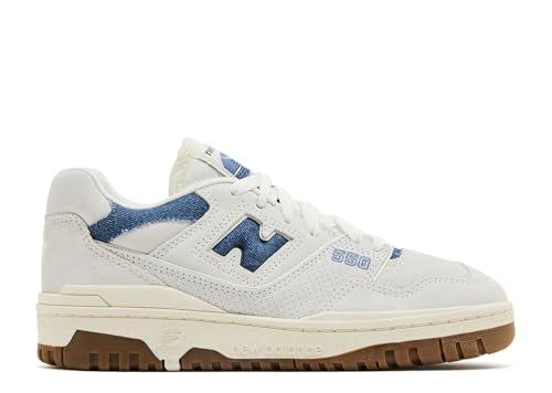 New Balance 550 Scarpe Donna, Riflesso/Blu Airone/Blu marino, 41.5 EU