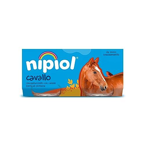 Nipiol Omogeneizzato Cavallo, 80 g, Confezione da 24