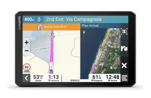 Garmin Camper 895, Navigatore GPS per Camper e Caravan, Display da 8