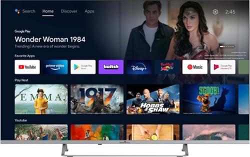 55QA20V1 - TV 55 Pollici, Smart TV, 4K, DVB-T2, H.265, QLED, Classe energetica E