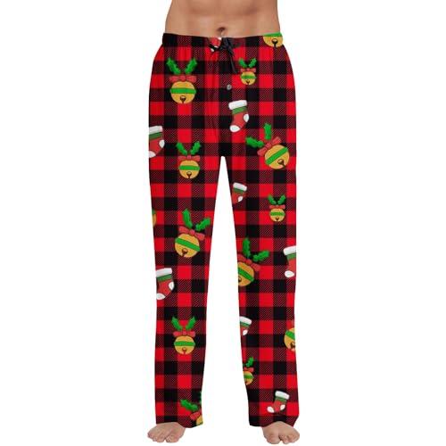 TOFOTL Calda, Pantaloni Termici Brontolo, Pantalone Pigiama Uomo Freddo Estremo, Tecnico, Bodybuilding da Lavoro Felpati Zara Home Pantaloni Imbottiti Invernali Uomo O-Rosso Cocomero M