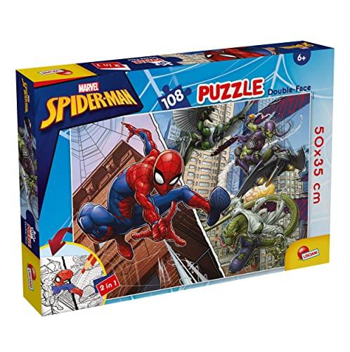 Liscianigiochi MARVEL PUZZLE DF PLUS 108 SPIDERMAN
