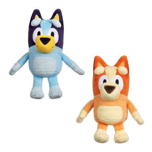 Bluey Peluche da 20,3 cm, confezione da 2 e Bingo