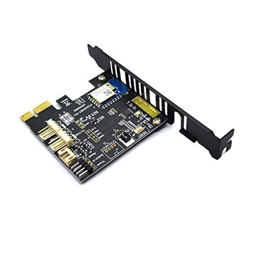 Iegefirm Modulo Interruttore TeleComando della Carta di Avviamento Telecomando Del Computer di WiFi Tuya per Il Lavoro Del Computer con Google Home Tmall Elf